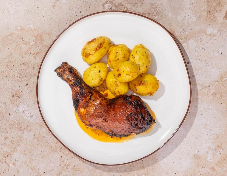 Pollo asado a la peruana